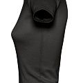 Футболка женская LADY 220 с V-обр. вырезом, черная