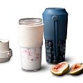 Портативный блендер Juicer, синий