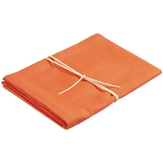 Дорожка сервировочная «Пикник», оранжевая - подробное фото