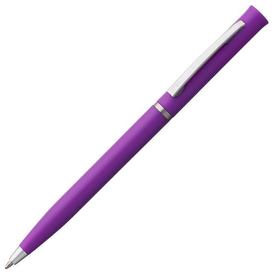 Ручка шариковая Euro Chrome,фиолетовая - подробное фото