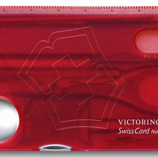 Набор инструментов SwissCard Nailcare, красный - подробное фото