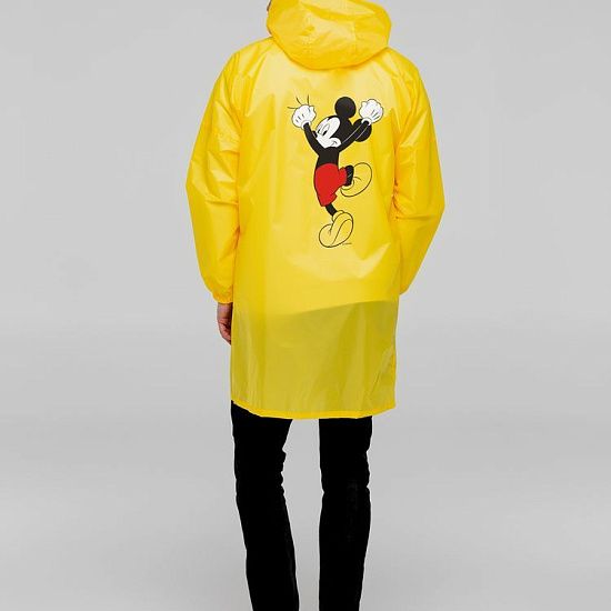 Дождевик Mickey On My Back, желтый - подробное фото