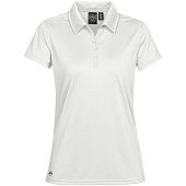 Рубашка поло женская Eclipse H2X-Dry, белая - фото