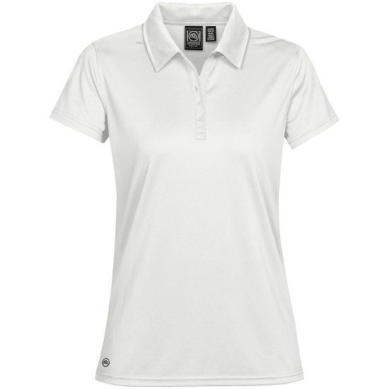 Рубашка поло женская Eclipse H2X-Dry, белая - подробное фото