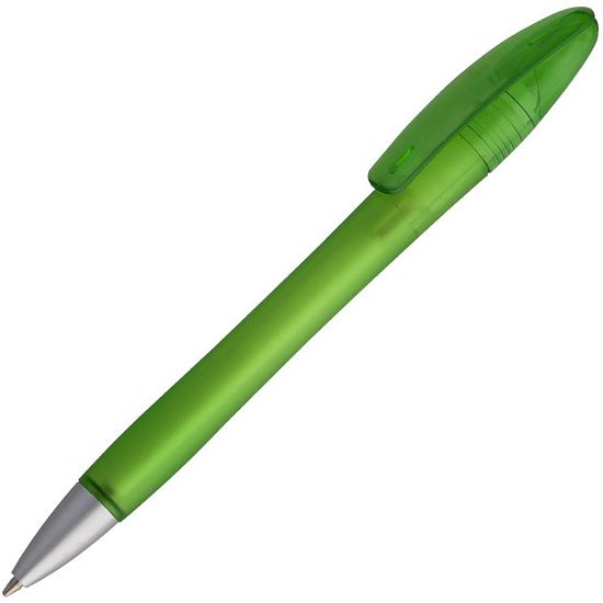 Ручка шариковая Moon, зеленая - подробное фото