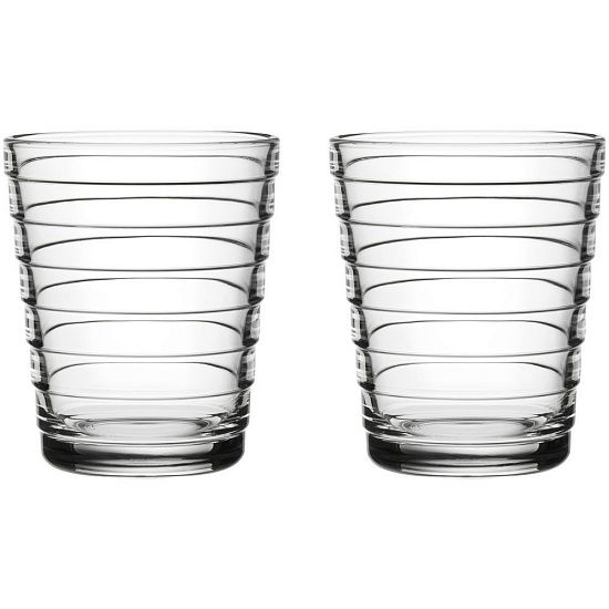 Набор малых стаканов Aino Aalto, прозрачный - подробное фото