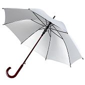 Зонт-трость Unit Standard, серебристый - фото
