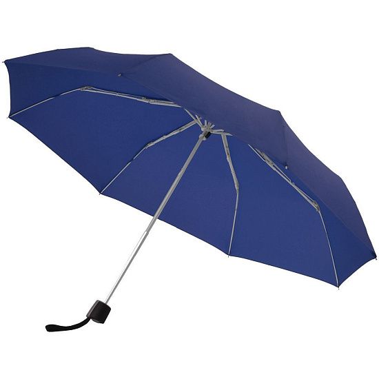 Зонт складной Fiber Alu Light, темно-синий - подробное фото