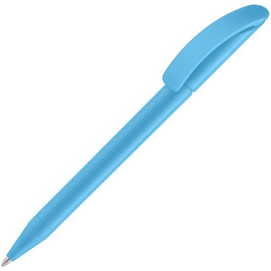 Ручка шариковая Prodir DS3 TMM, голубая матовая - подробное фото
