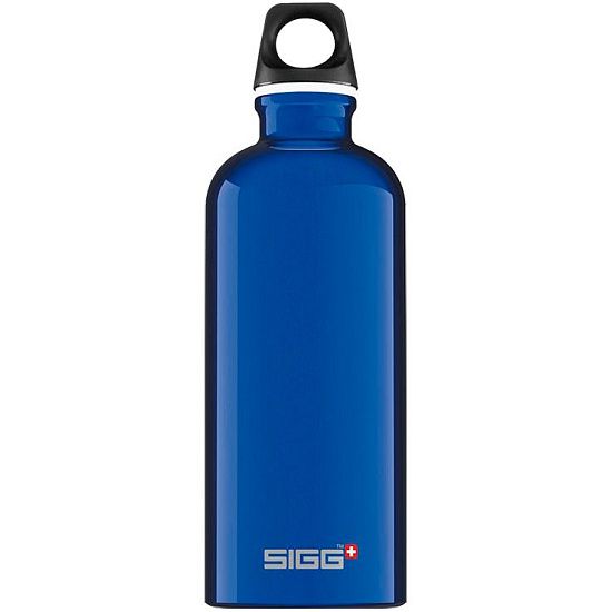 Бутылка для воды Traveller 600, синяя - подробное фото