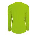 Футболка с длинным рукавом SPORTY LSL WOMEN, зеленый неон