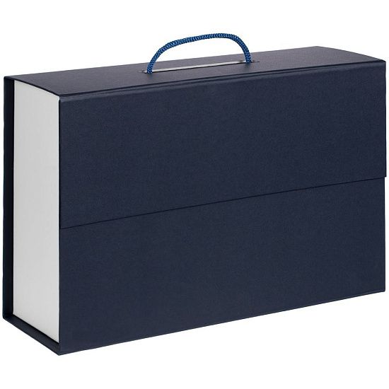Коробка Case Duo, белая с синим - подробное фото