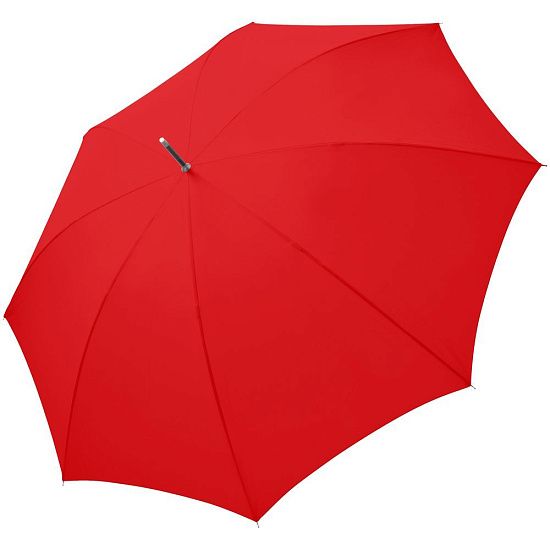 Зонт-трость Fiber Golf Fiberglas, красный - подробное фото