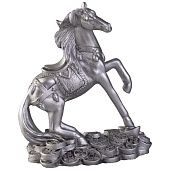 Статуэтка «Лошадь на монетах» - фото