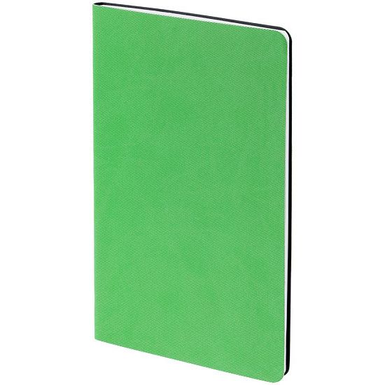 Блокнот Twill, зеленый - подробное фото