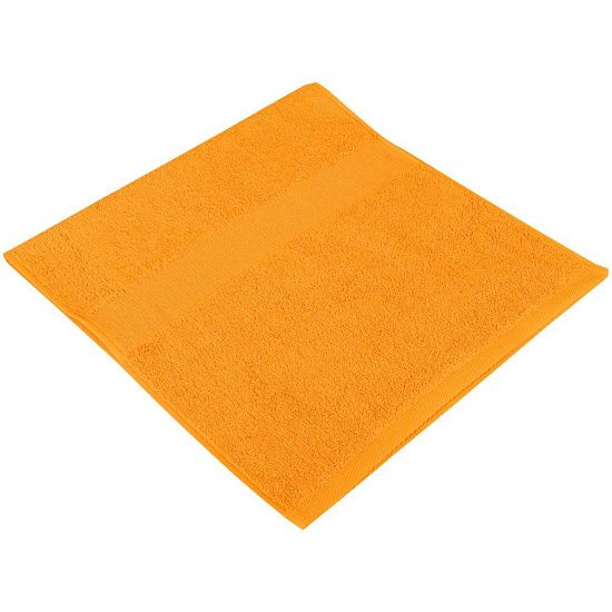 Полотенце Soft Me Small, оранжевое - подробное фото