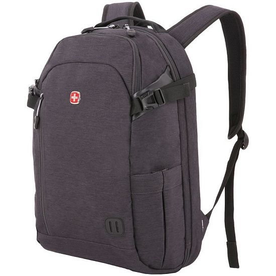Рюкзак для ноутбука Swissgear с RFID-защитой, серый - подробное фото