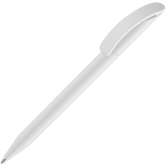 Ручка шариковая Prodir DS3 TMM, белая матовая - подробное фото
