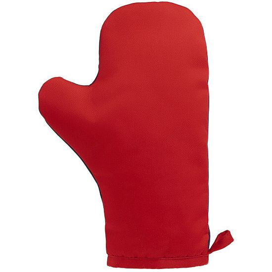Прихватка-рукавица «Акцент», красно-синяя - подробное фото