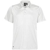 Рубашка поло мужская Eclipse H2X-Dry, белая - фото