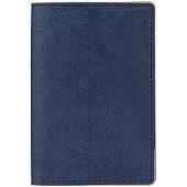 Обложка для паспорта Petrus, синяя - фото