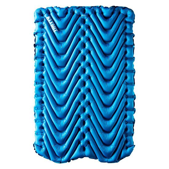 Надувной коврик Static V Double, синий - подробное фото