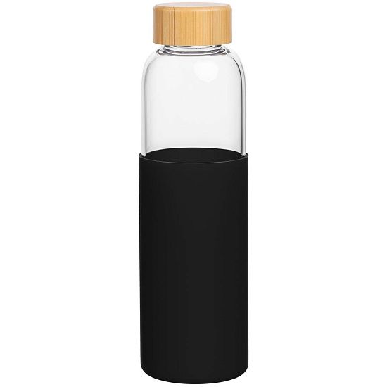 Бутылка для воды Onflow, черная - подробное фото