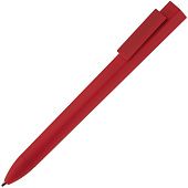 Ручка шариковая Swiper SQ Soft Touch, красная - фото
