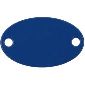 Шильдик металлический Alfa Oval, синий - фото