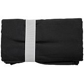 Спортивное полотенце Vigo Medium, черное - фото
