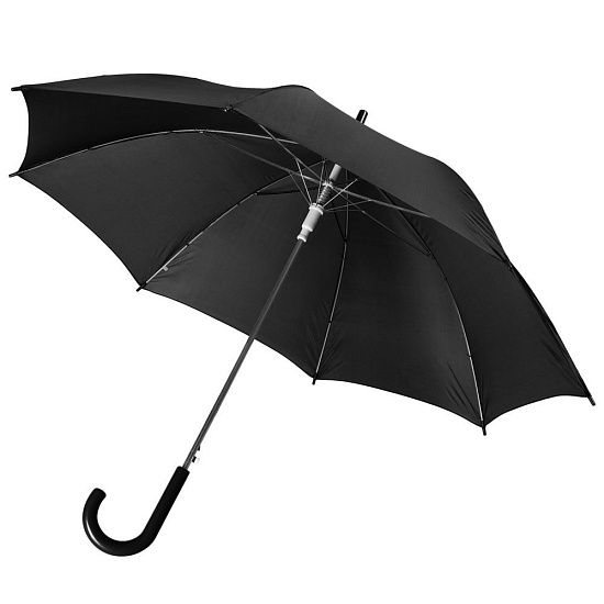 Зонт-трость Unit Promo, черный - подробное фото