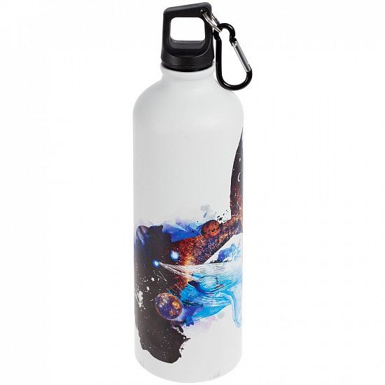 Бутылка для воды «Гиганты Вселенной», белая - подробное фото