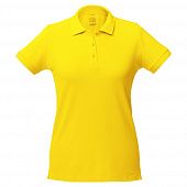 Рубашка поло женская Virma Lady, желтая - фото