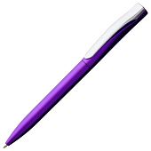 Ручка шариковая Pin Silver, фиолетовый металлик - фото