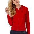 Толстовка женская Hooded Full Zip серый меланж