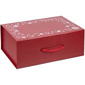 Коробка New Year Case, красная - фото