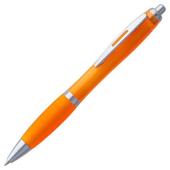 Ручка шариковая Venus, оранжевая - подробное фото