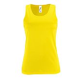 Майка женская Sporty TT Women, желтый неон - фото