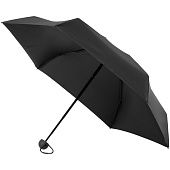 Складной зонт Cameo, механический, черный - фото