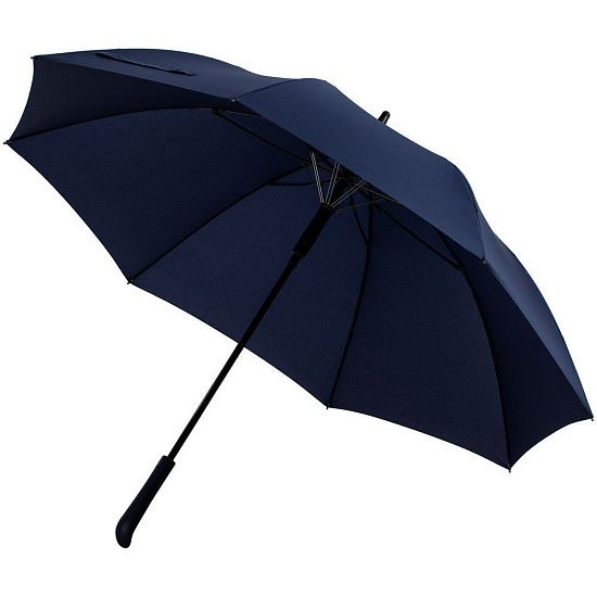 Зонт-трость Domelike, темно-синий - подробное фото