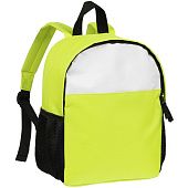 Детский рюкзак Comfit, белый с зеленым яблоком - фото