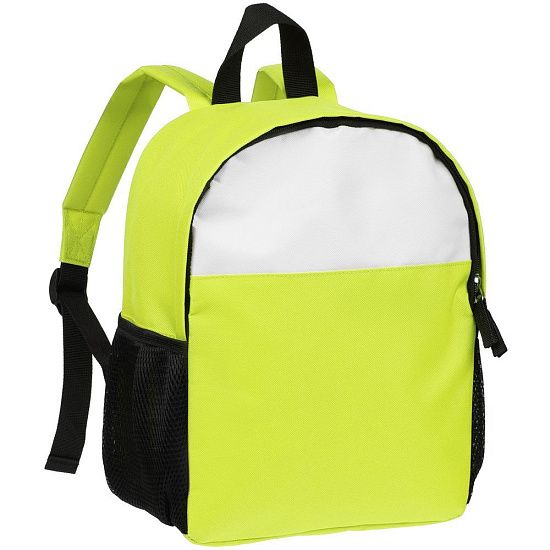 Детский рюкзак Comfit, белый с зеленым яблоком - подробное фото