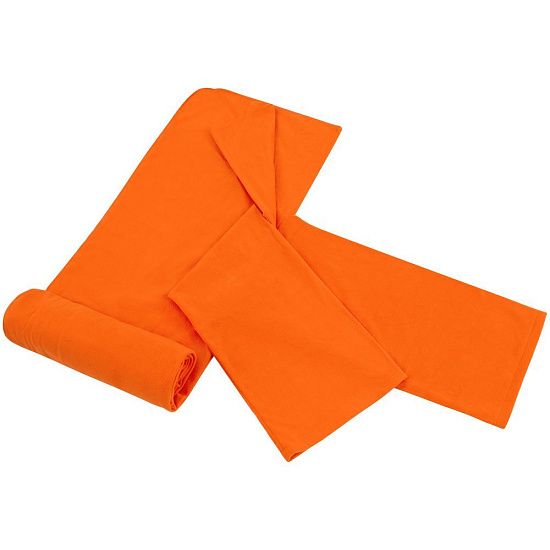 Плед с рукавами Lazybones, оранжевый - подробное фото