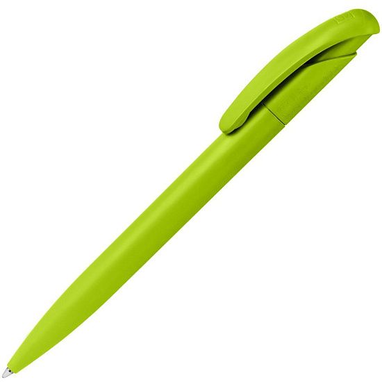 Ручка шариковая Nature Plus Matt, зеленое яблоко - подробное фото