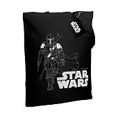 Холщовая сумка Mandalorian, черная - фото