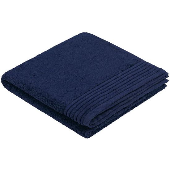 Полотенце Loft, среднее, синее - подробное фото