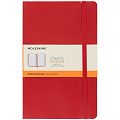 Записная книжка Moleskine Classic Large, в линейку, красная