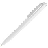 Ручка шариковая Pigra P02 Mat, белая - фото