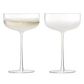 Набор бокалов для шампанского Mist Saucer - фото