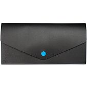 Органайзер для путешествий Envelope, черный с голубым - фото